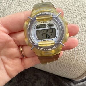 Casio Classic Yellow Baby G Digital Smartwatch
